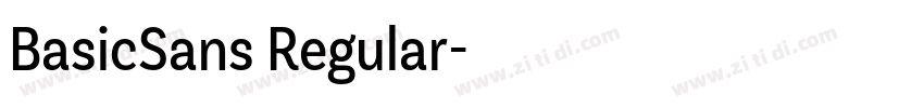 BasicSans Regular字体转换 BasicSans Regular字体转换